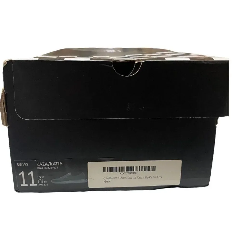 Ccilu ‎ Kaza Katia Faux Leather Sneakers Casual Slip-On Trainers